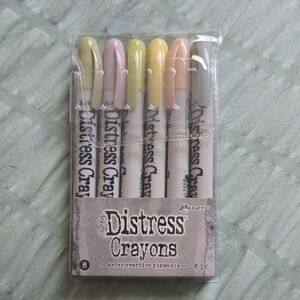 Ranger Distress Crayons Set - Pastel Shades